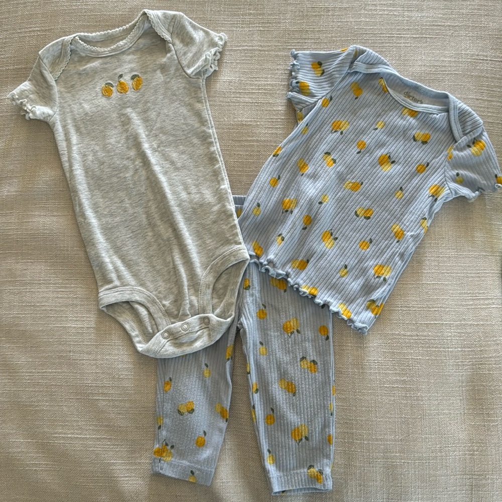 🍋 Carter’s 3 Piece set 🍋